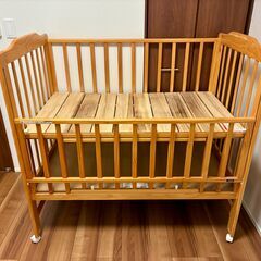 KATOJI　ベビーベッド　ハイタイプ　レギュラーサイズの画像