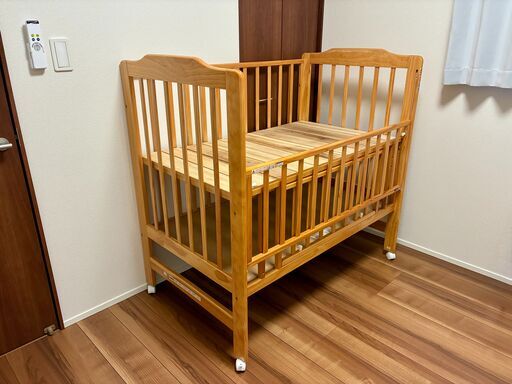 KATOJI　ベビーベッド　ハイタイプ　レギュラーサイズ