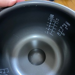 【人数多いため受付終了します💦】中古タイガー 5.5合 炊飯器 傷あり の画像