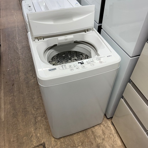 2022年製　ヤマダ　6K 洗濯機　YWM-T60H1