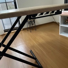 テーブル　高さ調節可能　の画像