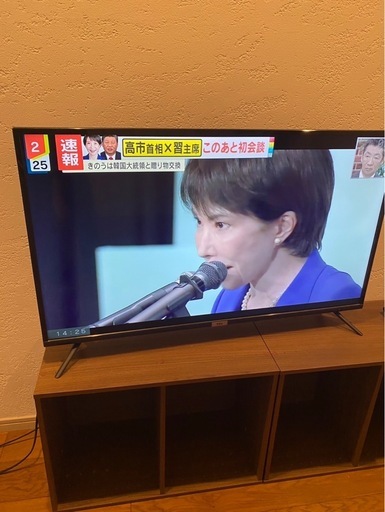 TCL 40型　液晶テレビ　40B400 リモコン付き　2020年製