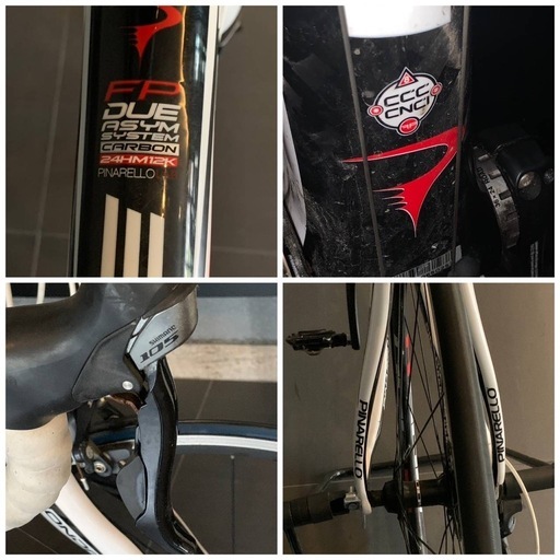 お話中　現状渡し　ピナレロ PINARELLO FP DUE 2012年モデル 470サイズ シマノ 105 カーボン ロードバイク　