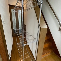 家具　収納　収納棚　棚　スチールラック　3段　綺麗　110✖️35✖️155の画像