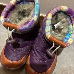 MOUNTEK スノーブーツ　19センチの画像