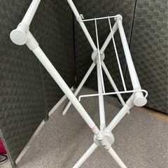 物干しスタンド　ホワイトの画像