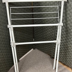 物干しスタンド　ホワイトの画像