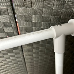 物干しスタンド　ホワイトの画像