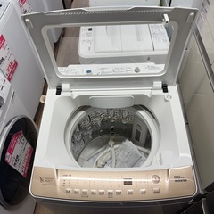 2023年製　ヤマダ　8K  洗濯機　YWM-TV80G1 洗濯機　の画像