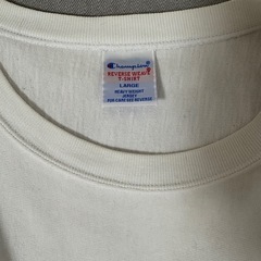Champion Reverse Weave T-Shirt L ホワイトの画像