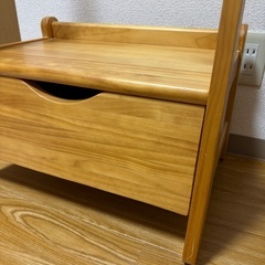 お値下げしました！ノスタハンガーラック⭐︎引き出し付き⭐︎キッズ用の画像