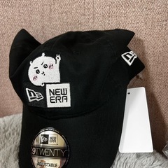 ちいかわ NEWERA キャップ 9TWENTY ニューエラ 帽子 黒 新品の画像