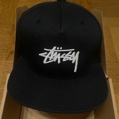 STUSSY ステューシー  キャップ 帽子  ブラック の画像