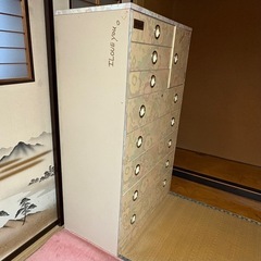 引き取り限定☆昭和レトロ☆整理タンス☆チェストの画像