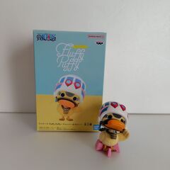ワンピース Fluffy Puffy チョッパー＆ カルー フィギュア 2個の画像