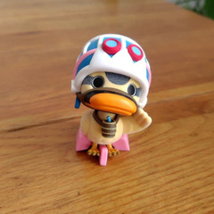 ワンピース Fluffy Puffy チョッパー＆ カルー フィギュア 2個の画像