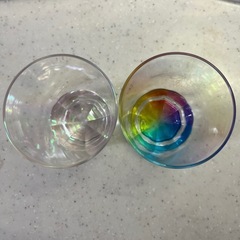 ニトリ タンブラー300mL　オーロラ&レインボーの画像