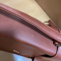 A4 ショルダーバッグ リュック 茶 ブラウン 学生カバンの画像