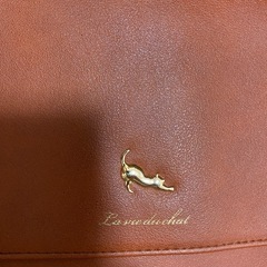 A4 ショルダーバッグ リュック 茶 ブラウン 学生カバンの画像