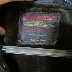 皮ジャンパーの画像