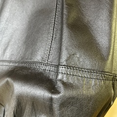 皮ジャンパーの画像