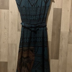 ワンピース　幾何学模様の画像