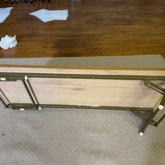 折りたたみ机７だい台の画像