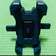 ラス❶ 新品未使用【防錆加工済】バイク 自転車 スマホホルダー アジャスター付の画像