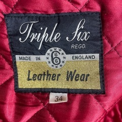 666 ダブルライダース　本革の画像