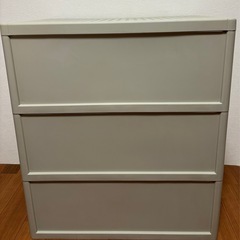 【お話中】天馬★COSPA  チェスト3段　グレー🩶の画像