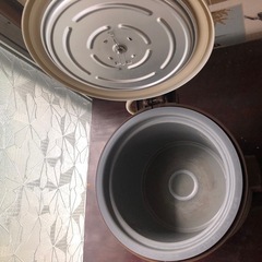 昭和レトロ炊飯器の画像