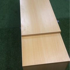 木製テレビボード　ローボード　サイドボード　長さ調整可能の画像