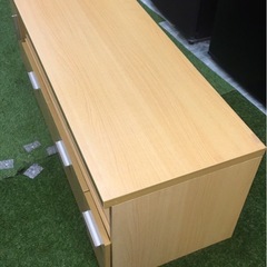 木製テレビボード　ローボード　サイドボード　長さ調整可能の画像