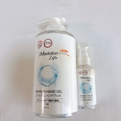 新品　プレミアムハンドジェル500ml×6、60ml×6 消毒　エタノール　衛生日用品の画像