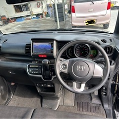 H28年NBOX  カコイイ黒　フル装備　車検2年付き税金込み35万の画像