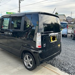 H28年NBOX  カコイイ黒　フル装備　車検2年付き税金込み35万の画像