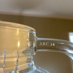  フランス ARC社製 Luminarc（リュミナルク） ピッチャー 4点セットの画像