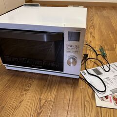 約5万円ほどで購入しました。シャープ スチームオーブンレンジ ヘルシオ 18L ホワイト AX-CA450-Wの画像