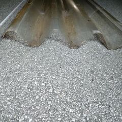 ﾎﾟﾘｶｰﾎﾞﾈｰﾄ透明Ｖ屋根450cm■中古の画像