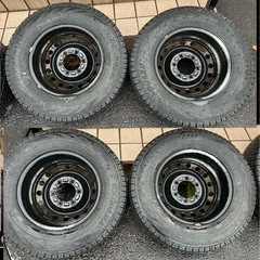 195/80/15  スタッドレスタイヤ　1シーズン使用　中古品の画像