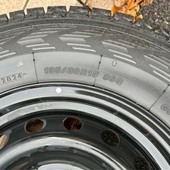 195/80/15  スタッドレスタイヤ　1シーズン使用　中古品の画像