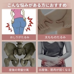 美尻シェイパー ヒップトレーナー 内転筋トレーニング 産後リハビリテーション 骨盤底筋 トレーニング 運動器具 の画像