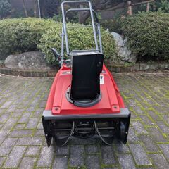 ホンダ除雪機 スノーラ HS550 　5馬力 50cm幅 ガソリン　動作確認済の画像