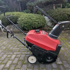 ホンダ除雪機 スノーラ HS550 　5馬力 50cm幅 ガソリン　動作確認済の画像