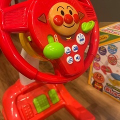 アンパンマン　おしゃべりいっぱいキッズドライブ　美品の画像