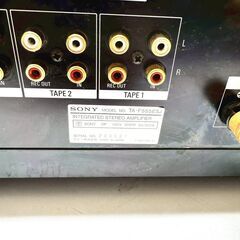 【ジャンク】ソニー/SONY プリメインアンプ TA-F555ESJ 1992年製 オールFETアンプの画像