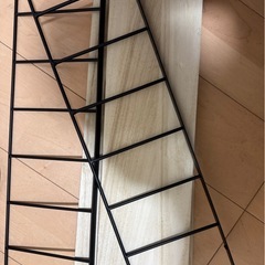 釘なし ウォールシェルフ ウォールラックの画像