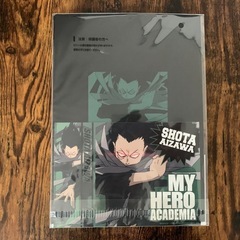 ★僕のヒーローアカデミア　クリアファイル・ステッカーセット 相澤消太 イレイザーヘッド 未開封 一番くじ H賞の画像