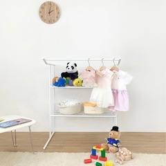 ハンガーラック棚の画像