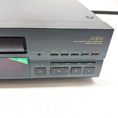 【ジャンク】ソニー/SONY CDプレーヤー CDP-333ESJ 1992年製 ESシリーズの画像